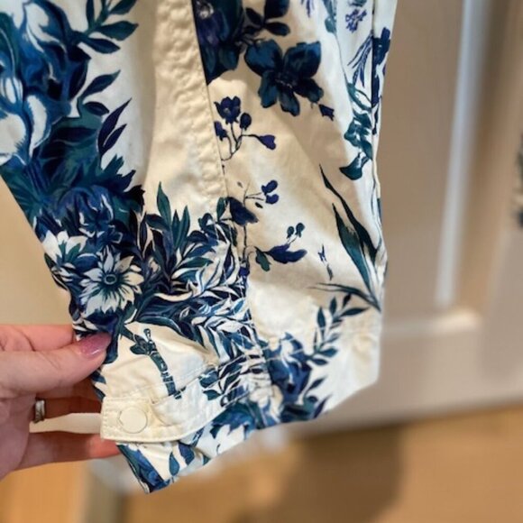 Anthropologie Lucienne Belted Romper Size 4 - Picture 6 of 9